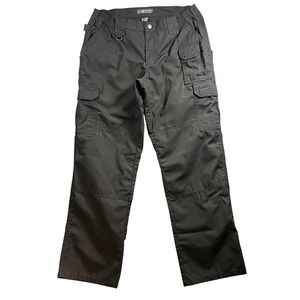5.11 Tactical‎ Women Black Ripstop Cargo Pants Size 12 Regular Work Outdoor